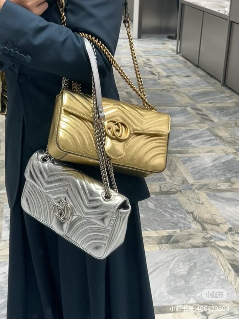 Gucci Marmont Silver