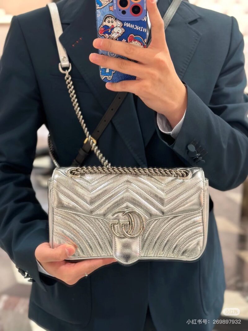 Gucci Marmont Silver