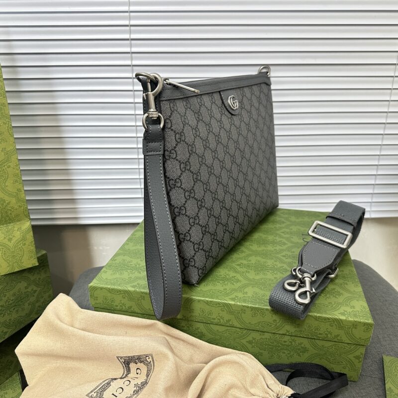 Dual use bag 726833 # gray series, original high quality, G Home continues to update color schemes, adding more exquisite tones. The new color scheme and color combination inject new ideas into the brand's iconic items, highlighting a modern style. T...