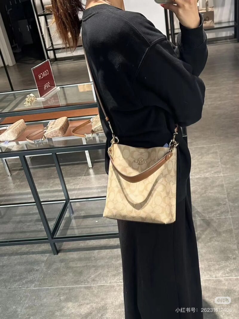 Coach bucket bag