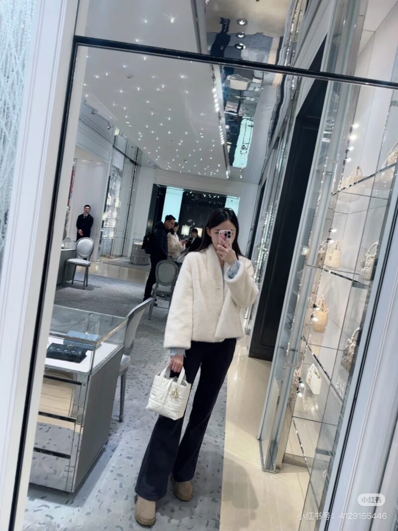 Dior Vertical Tourers
The new Dior Toujours vertical version of the bag has been launched, available in two sizes. The small size is shown in the picture, and the vertical version can be worn diagonally
