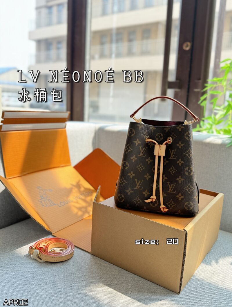 d23afffef9.jpg 325 original single aircraft box
Original quality with pure leather steel hardware 163 jump code chip
size:20×21
LV N é ONO é BB Bucket Bag Handheld Cross Shoulder Bag
Champagne bucket
NEONOE drawstring bucket bag, single shoulder women's bag, L...