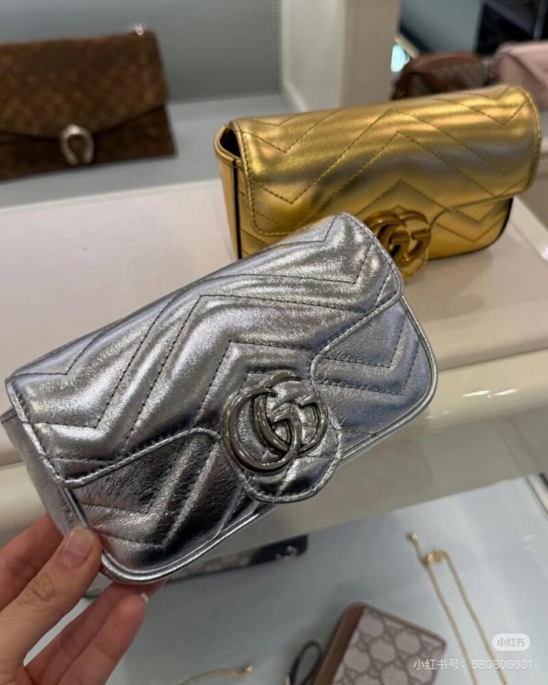 Gucci Marmont Silver