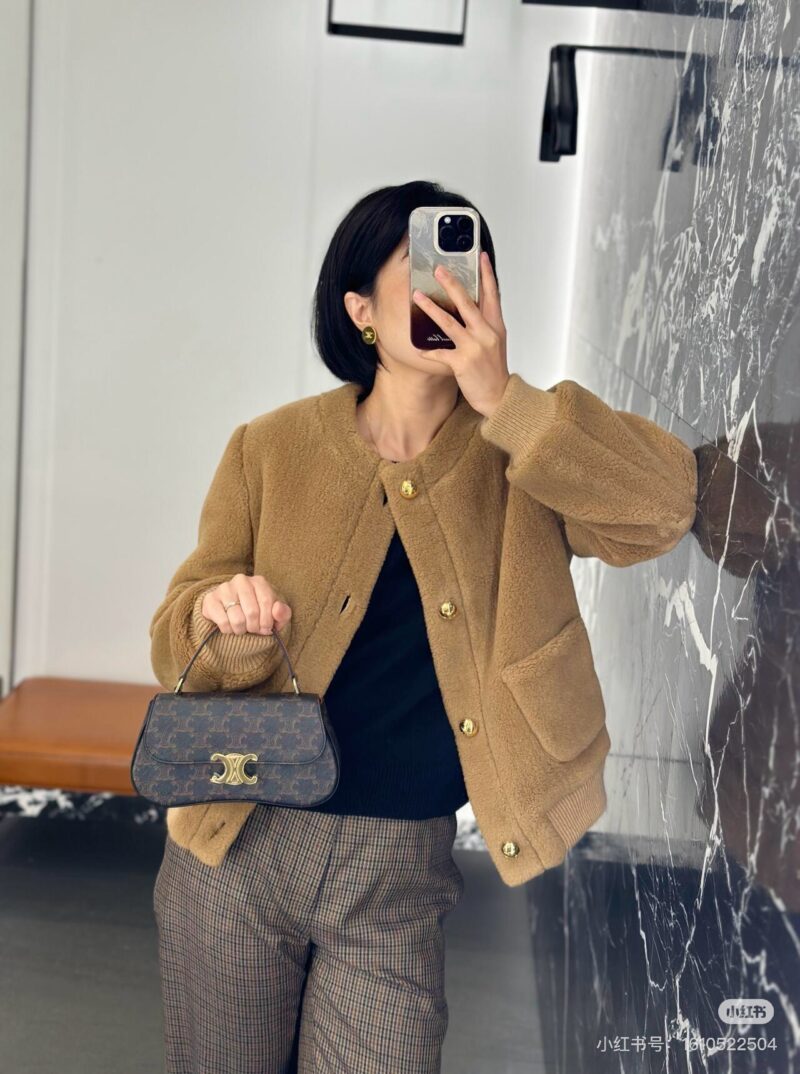 Celine Triumphal Arch Old Flower Handbag Shoulder Bag