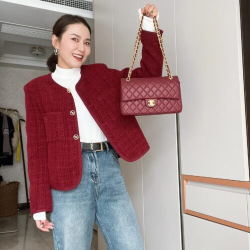 Can I give a score of 99 for the versatile 1980s Chanel wine red CF? Duofen is afraid that you will be proud
Vintage Red Wine
This bag is so beautiful that it makes me cry!!
It's an old northern nose from the 1980s that you haven't seen before
Stir f...