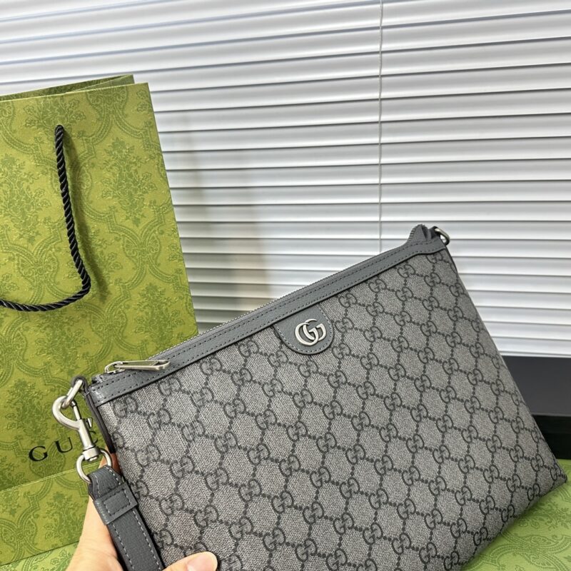 Dual use bag 726833 # gray series, original high quality, G Home continues to update color schemes, adding more exquisite tones. The new color scheme and color combination inject new ideas into the brand's iconic items, highlighting a modern style. T...