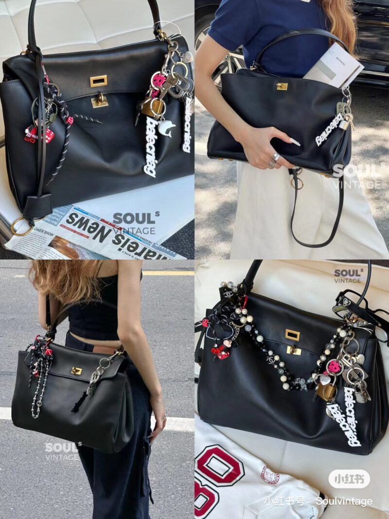 Balenciag Rodeo
The Redeo that was finally won! ! ! The soft and large silhouette bag immediately gives off a lazy and lazy feeling on the upper body. I really like this convenient and cool super practical bag. This new model named after the Rodeo D...