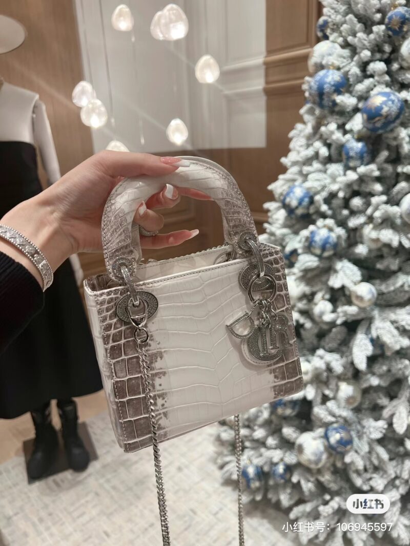 Dior King Himalaya Diamond Buckle Mini Queen
The actual product is really beautiful and high-end, with a coffee colored matte crocodile texture. If you can't capture its beauty in a photo, it will be a very versatile bag
Dior already has a Christmas ...