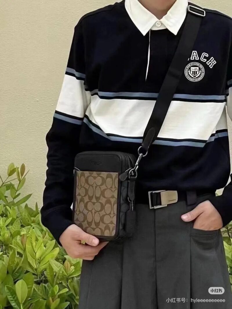 Coach Men's Mobile Phone Bag