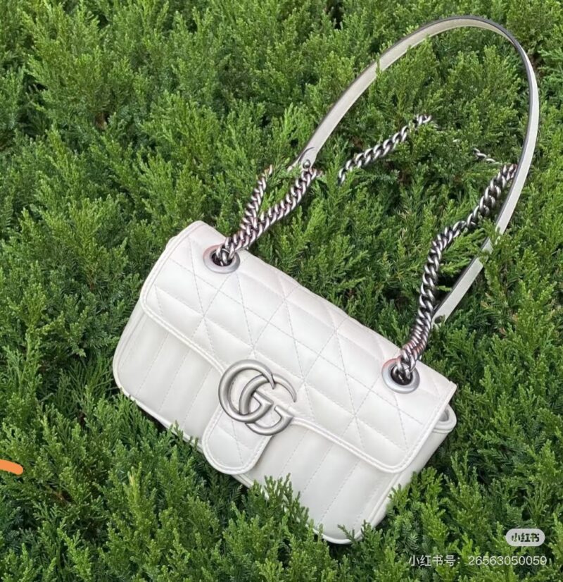 Gucci Mamon Silver Buckle