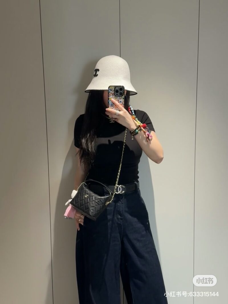 Chanel lunch box bag
