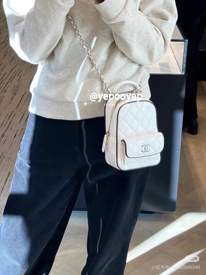 Chanel Panda colored Shoulders
