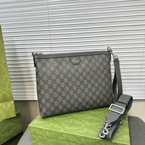 Dual use bag 726833 # gray series, original high quality, G Home continues to update color schemes, adding more exquisite tones. The new color scheme and color combination inject new ideas into the brand's iconic items, highlighting a modern style. T...