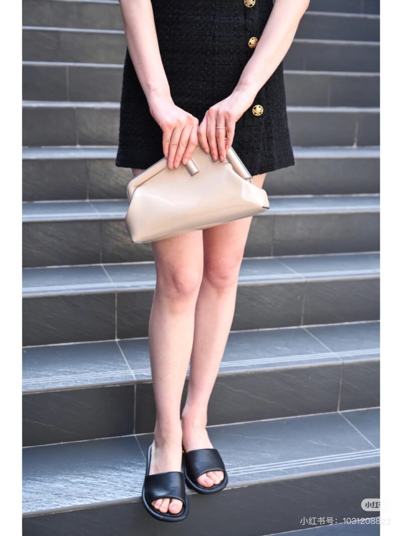 Fendi shiny leather