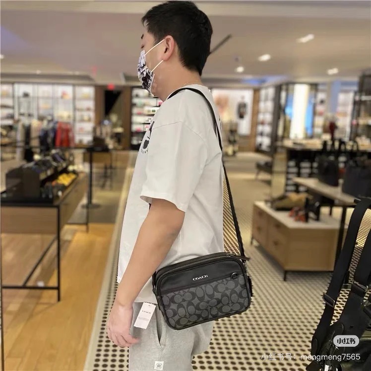 Coach Double Zipper Camera Bag