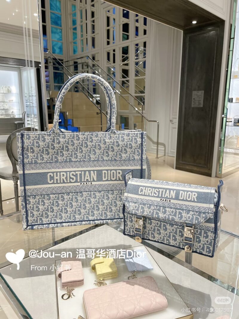 Dior's new color tote gray