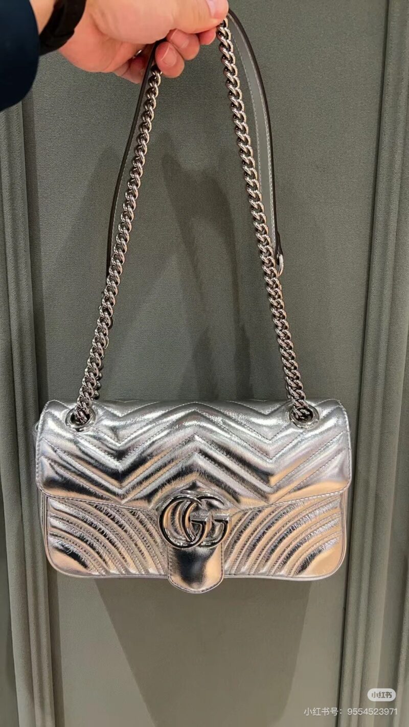 Gucci Marmont Silver