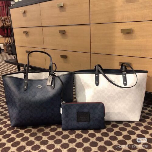 Coach double-sided shopping bag